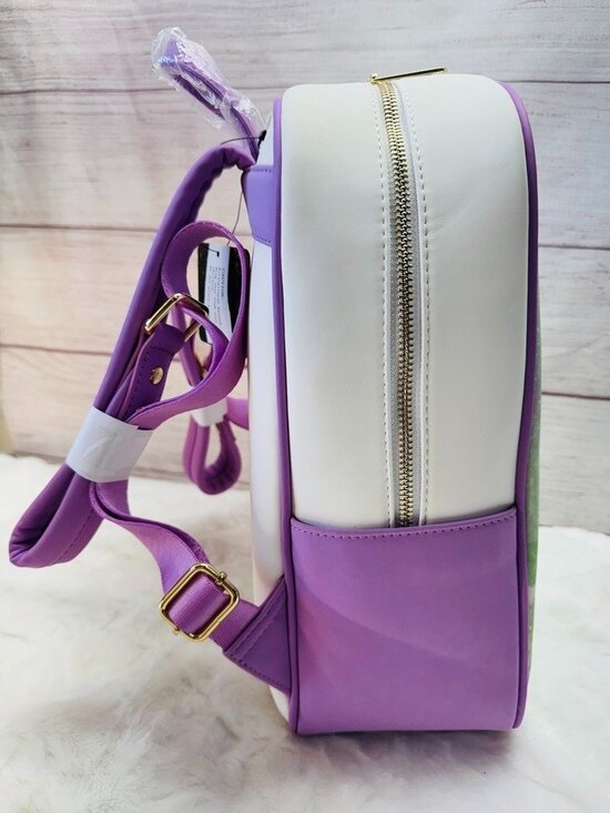 Loungefly Disney Princess Rapunzel Tangled Tower Scene Mini Backpack NWT